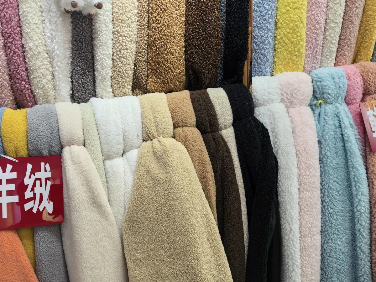 Fleece fabric dyeing and finishing facility — Shaoxing